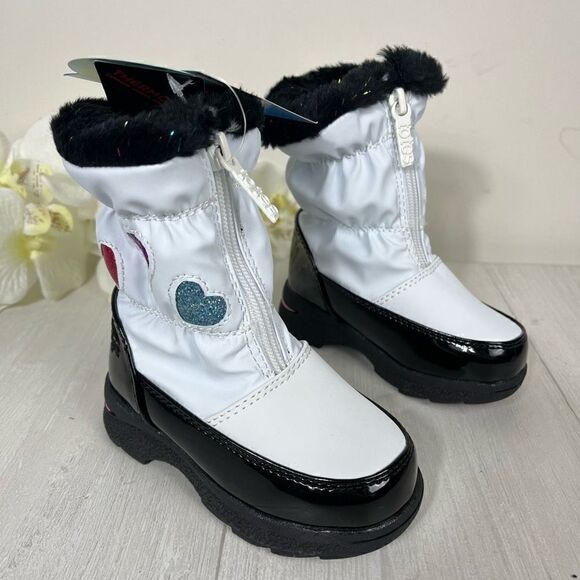 Totes Toddler Girl Waterproof Winter Boots size 6 - Picture 2 of 8